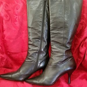 Womens leather boots